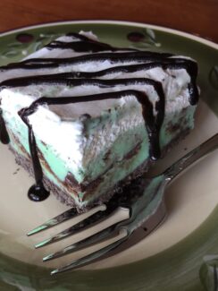 Mint Chocolate Ice Cream Dessert