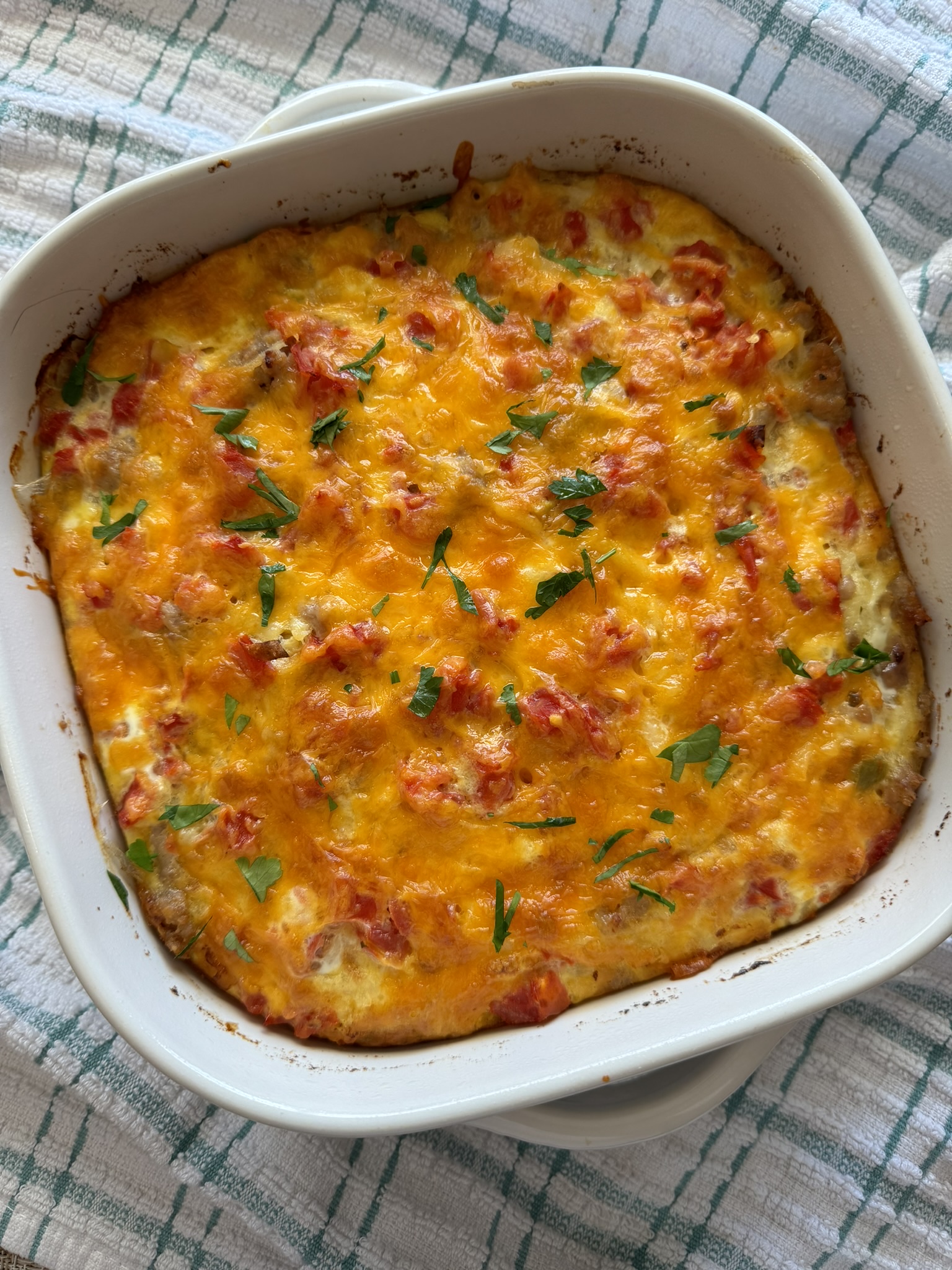 Hash Browns and Egg Bake