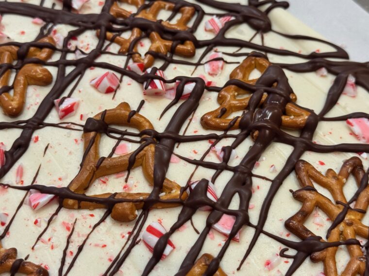 White Chocolate Pretzel Bark