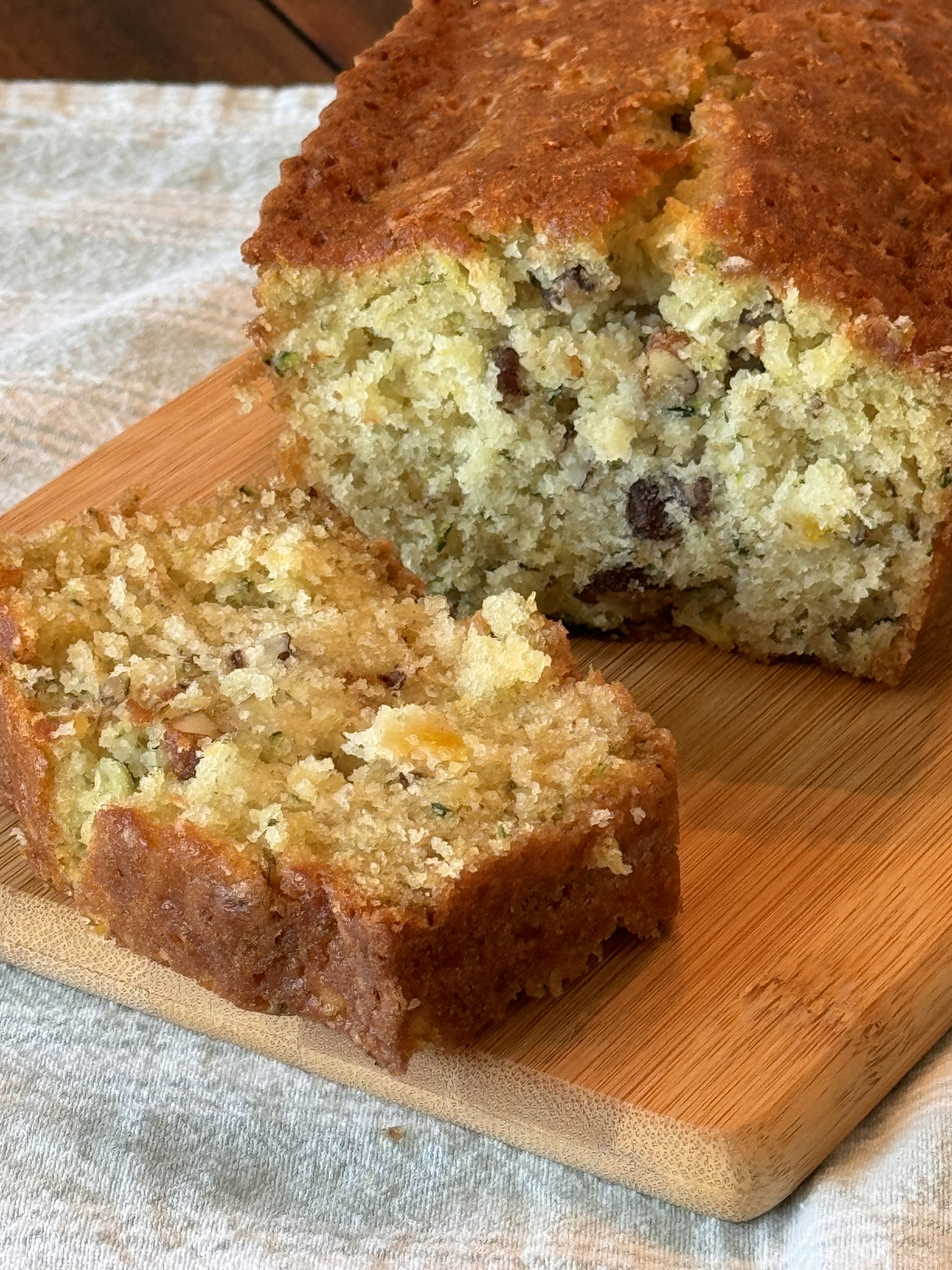 Pina Colada Zucchini Bread