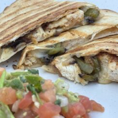 Grilled Chicken Quesadillas