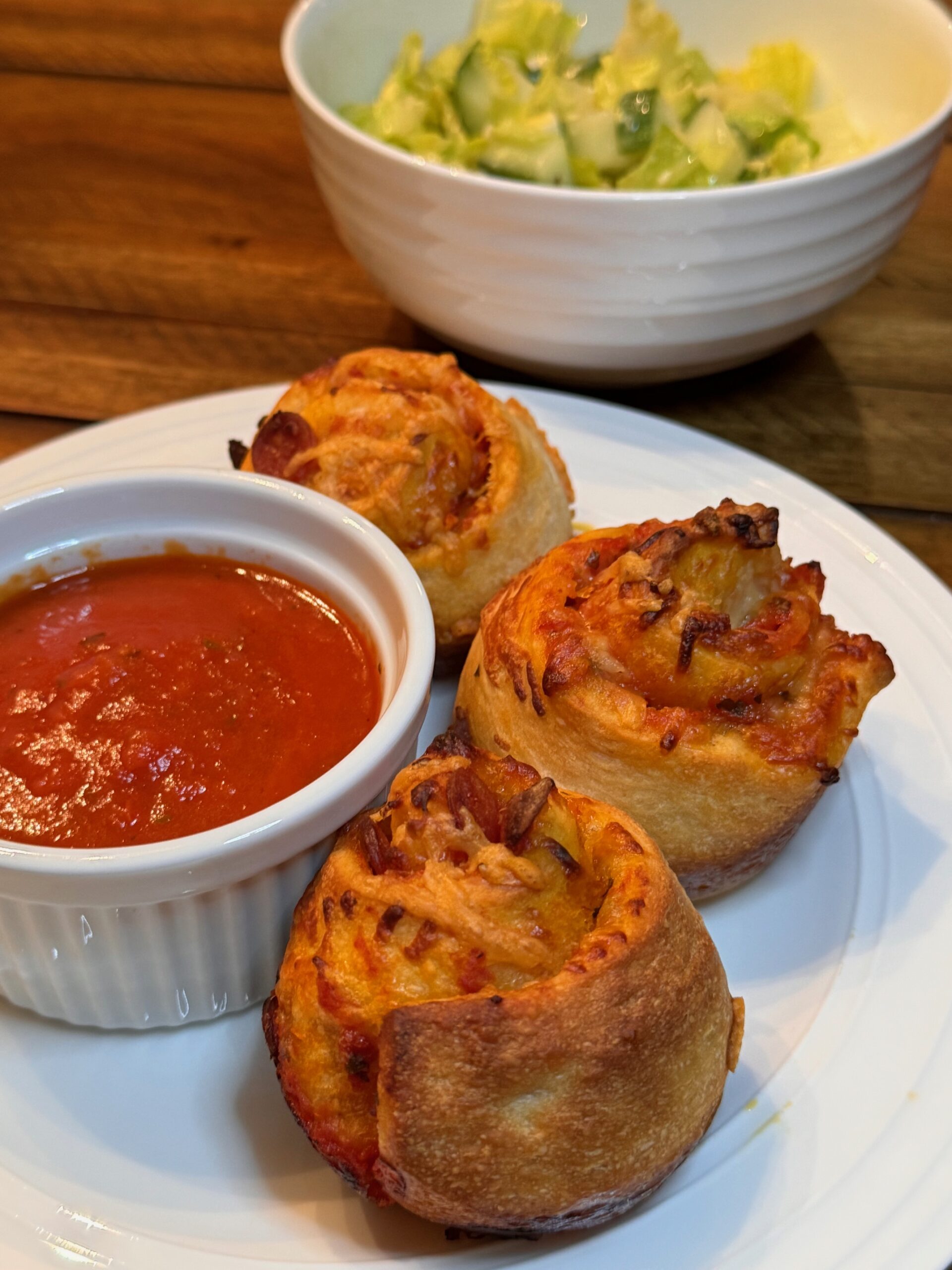 Pepperoni Pizza Muffins