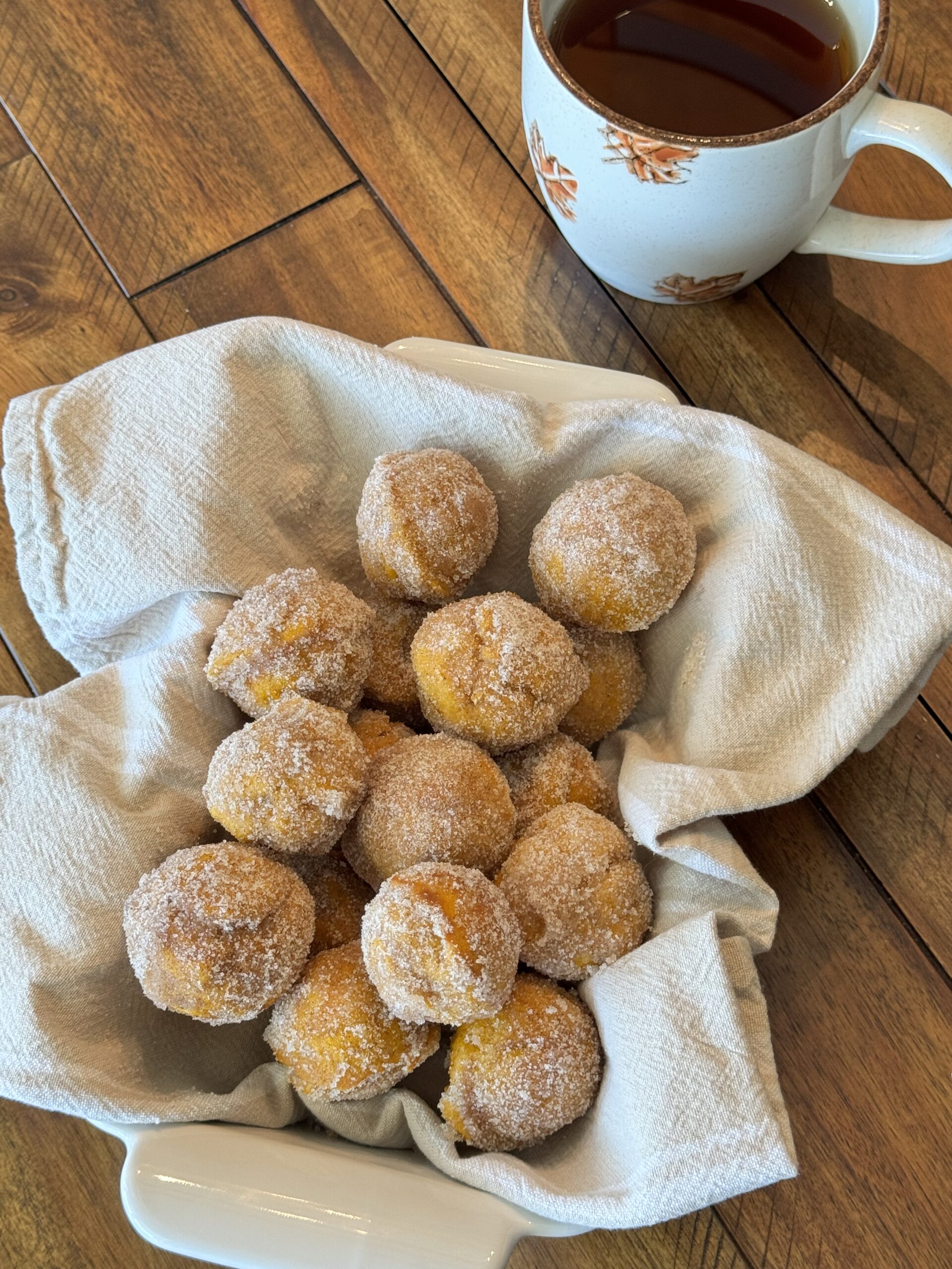 Pumpkin Donut Holes