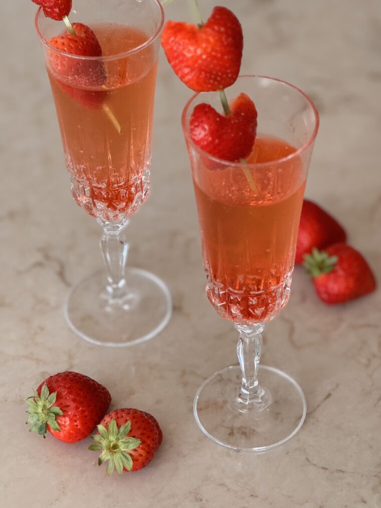 Strawberry Mimosa