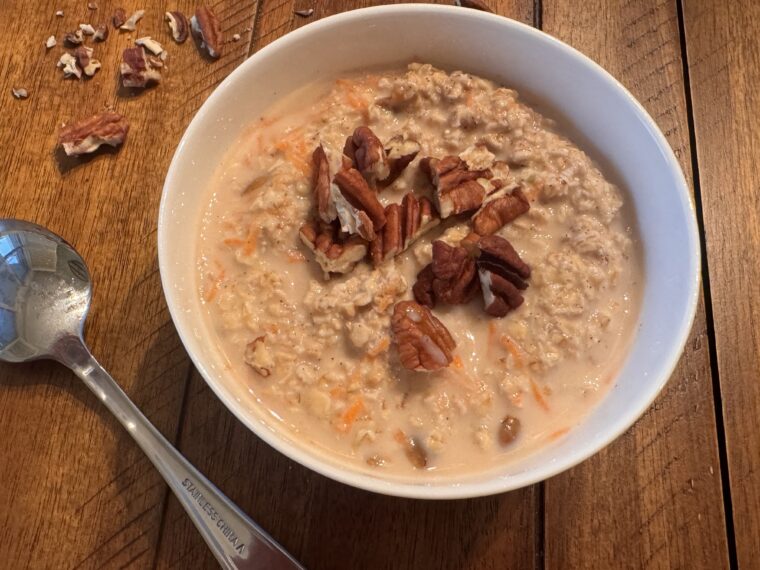 Carrot Cake Overnight Oats