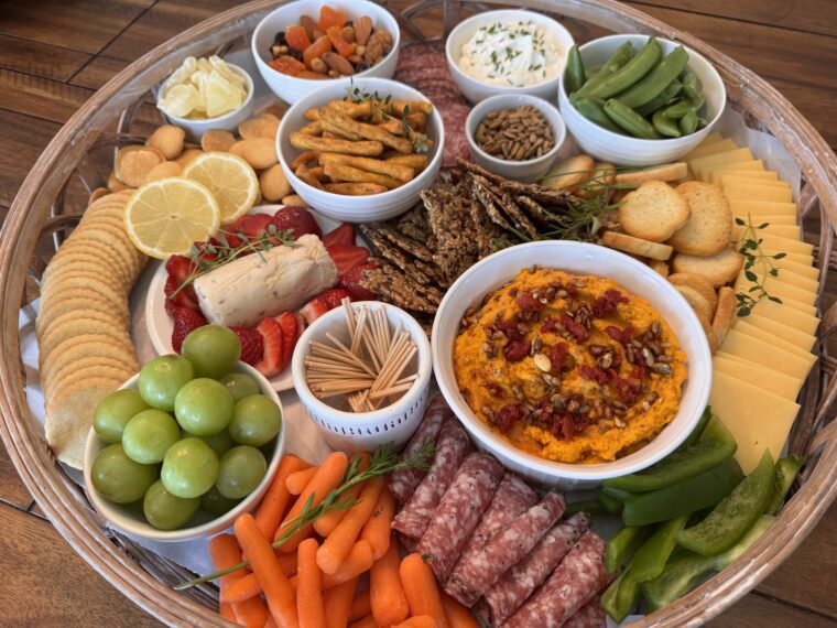 Spring Charcuterie Board