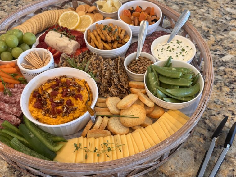 Spring Charcuterie Board
