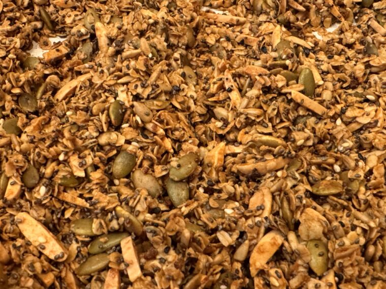 Everything Bagel Savory Granola