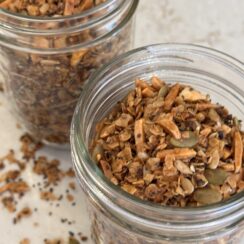 Everything Bagel Savory Granola