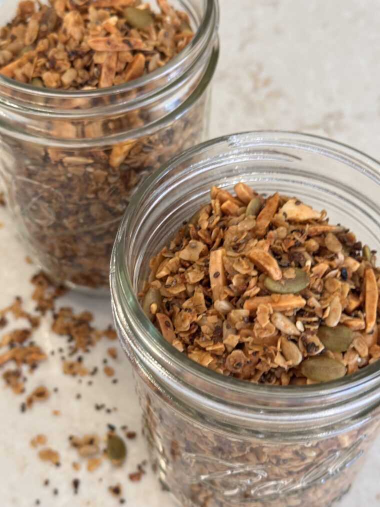Everything Bagel Savory Granola