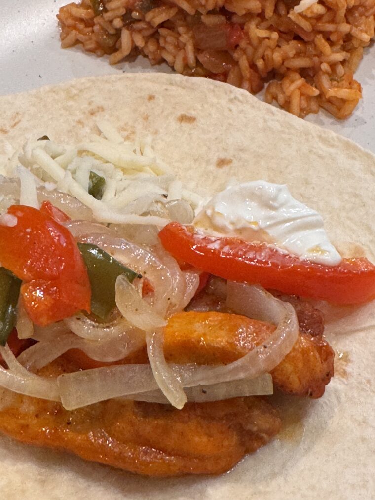 Sheet Pan Chicken Fajitas