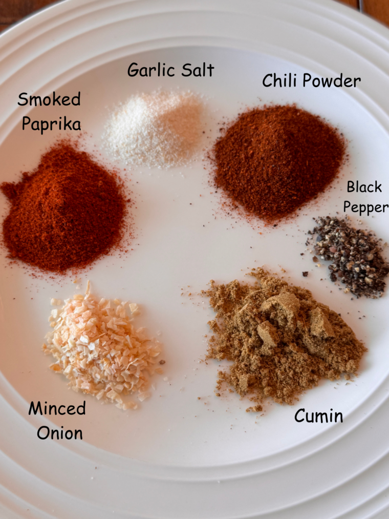 Homemade Taco Seasoning Ingredients