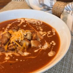 Roasted Heirloom Tomato Soup