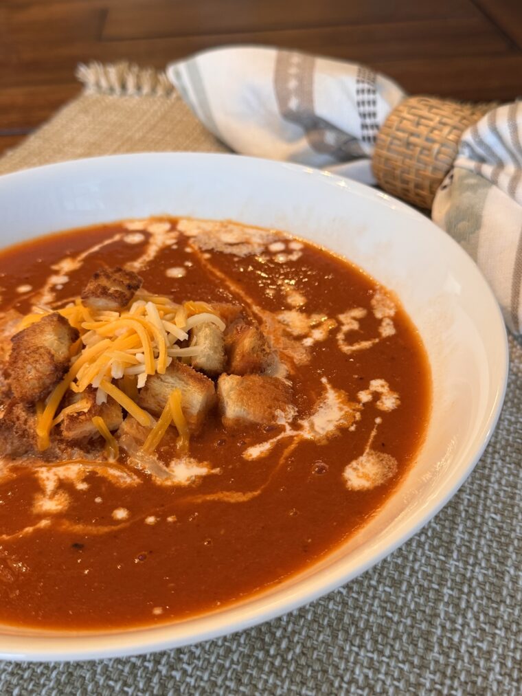 Roasted Heirloom Tomato Soup