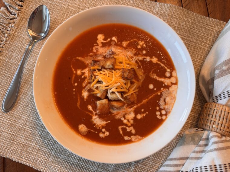 Roasted Heirloom Tomato Soup