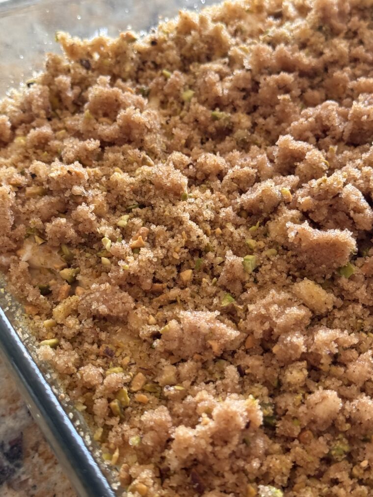 Apple Pear Coffee Cake