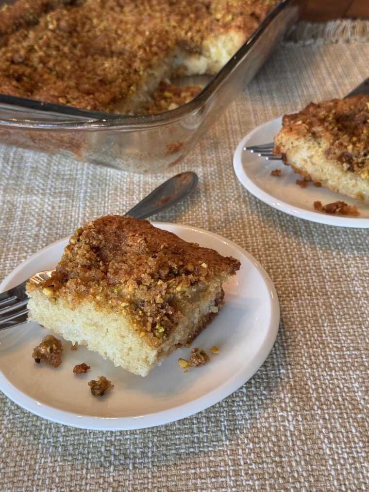Apple Pear Coffee Cake