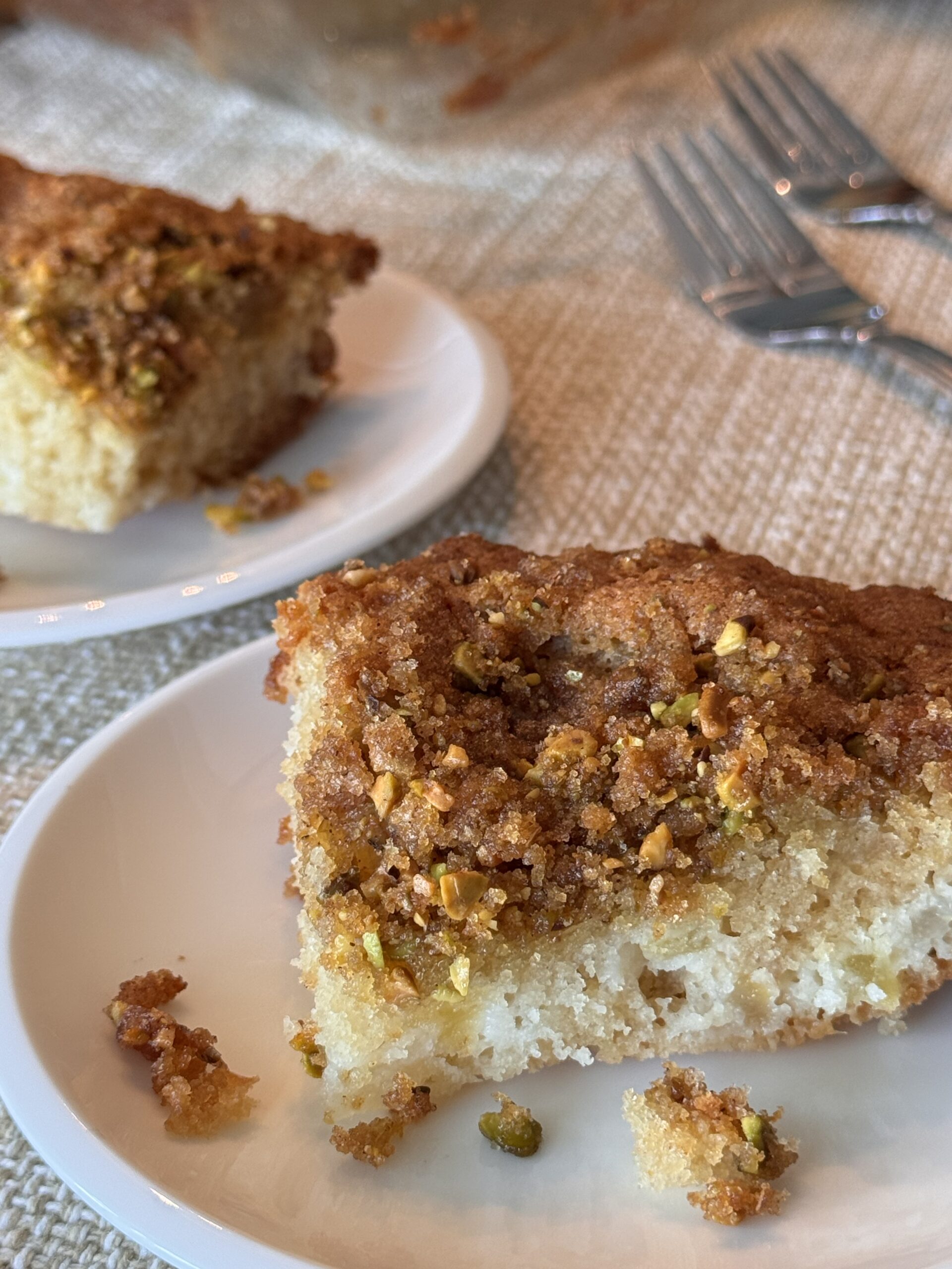 Apple Pear Coffee Cake